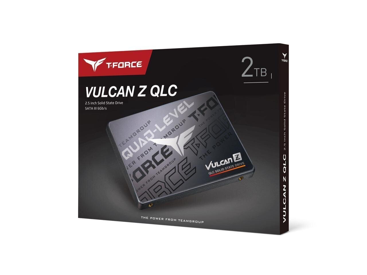 TeamGroup Vulcan Z QLC (T253TY002T0C101) hind ja info | Sisemised kõvakettad | hansapost.ee