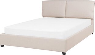 Voodi Beliani Belfort, 140x200 cm, valge price and information | Beds | hansapost.ee