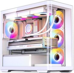 Jonsbo D300 (D300 WHITE) цена и информация | Корпус Cooler Master для ПК Elite 500 Midi | hansapost.ee