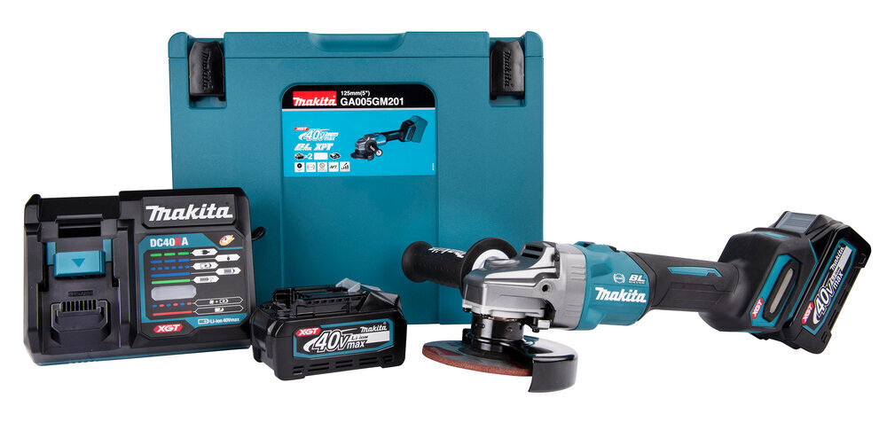 Akunurklihvija XGT®, 40 V Max GA005GM201 Makita цена и информация | Lihvmasinad | hansapost.ee