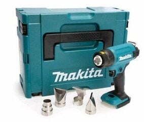 Kuumaõhupuhur Makita DHG181ZJ; 18 V (ilma aku ja laadijata) цена и информация | Строительные фены | hansapost.ee