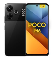 Xiaomi Poco M6 Dual Sim 8/256 Black цена и информация | Мобильные телефоны | hansapost.ee