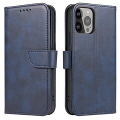 Magnet Case for Samsung S24 with flap and wallet - blue цена и информация | Чехлы для телефонов | hansapost.ee