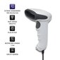 Qoltec QOLTEC Desktop QR Barcode Scanner USB цена и информация | Skännerid | hansapost.ee