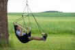 Võrkkiik Swinger AZ-2030580, 105x50 cm must цена и информация | Võrkkiiged | hansapost.ee