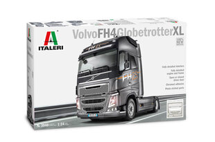 Italeri IT3940 - Volvo Fh16 Globetrotter Xl w.full Interior, 1/24 цена и информация | Конструкторы и кубики | hansapost.ee