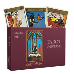 Карты Таро Salvador Dali Tarot Universal Gold Edition 2018 цена и информация | Эзотерика | hansapost.ee