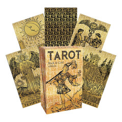 Карты Таро Tarot Black Gold Edition цена и информация | Эзотерика | hansapost.ee