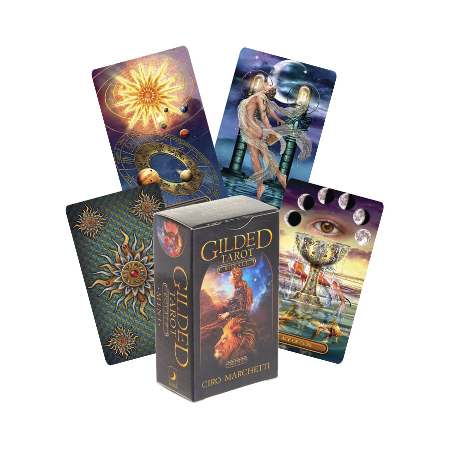 Kullatud minikaardid Gilded Tarot Royale hind ja info | Esoteerika | hansapost.ee