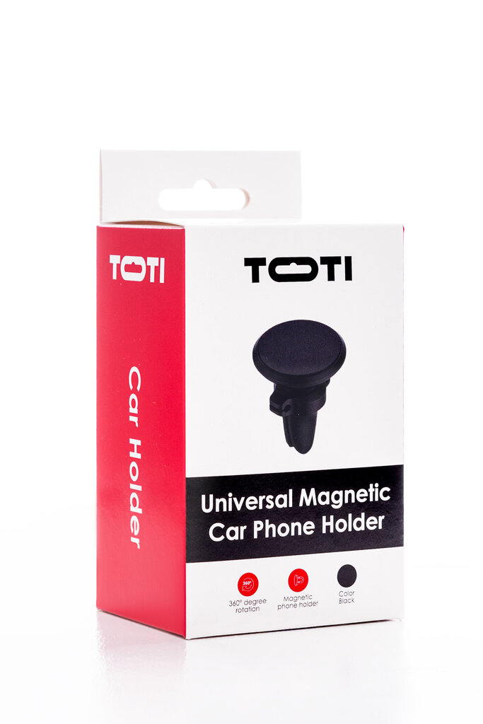 SEEK TOTI SEEK TOTI Magnetic Car Air Vent Phone Holder, Black (Black) цена и информация | Telefonihoidjad | hansapost.ee