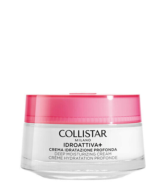 Päevane näokreem Collistar Idroattiva+ Deep Hydration Cream, 50 ml цена и информация | Näokreemid | hansapost.ee