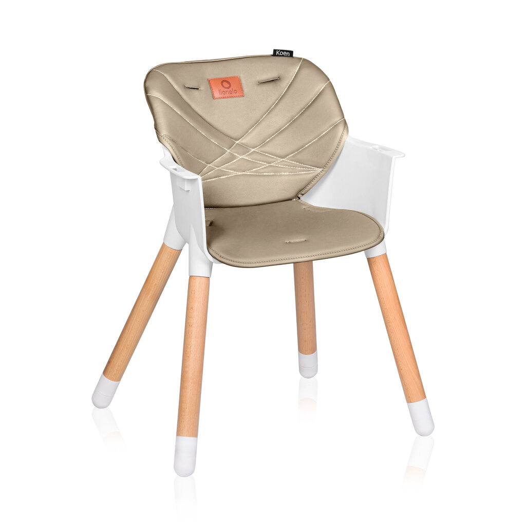 Lionelo söögitool Koen 2in1, Beige Sand hind ja info | Laste söögitoolid | hansapost.ee