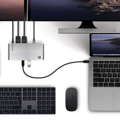 Dokkjaam ALOGIC ThunderBolt 3 Turbo 60 W PD hind ja info | Sülearvuti tarvikud | hansapost.ee