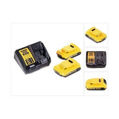 Литиевый аккумулятор Dewalt dcb115d2-qw цена и информация | Аккумуляторы | hansapost.ee