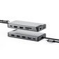 Kontsentraator ALOGIC Dual USB-C Super Hub 10-in-1 Dual HDMI 4K @ 60 Hz, hall цена и информация | USB adapterid ja jagajad | hansapost.ee