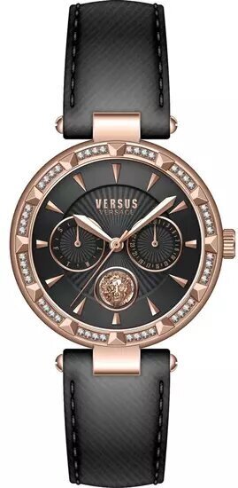 VERSUS VERSACE SERTIE CRYSTAL VSPOS3621Naiste kuupäevaga käekell цена и информация | Käekellad naistele | hansapost.ee