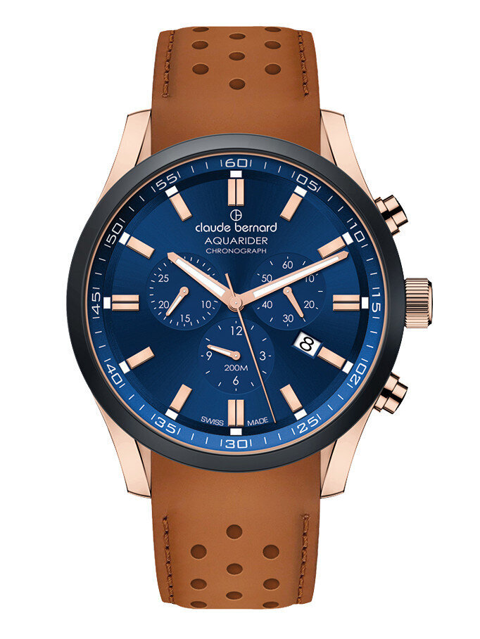 Meeste käekell Claude Bernard Sporting Soul Aquarider 10222 37RNC BUIR1 hind ja info | Käekellad meestele | hansapost.ee