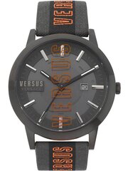 Versus by VersaceBarbes must/nahk Ø44 mm hind ja info | Käekellad meestele | hansapost.ee