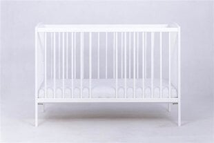 Детская кроватка - CLASICO - белая цена и информация | Детские кроватки | hansapost.ee