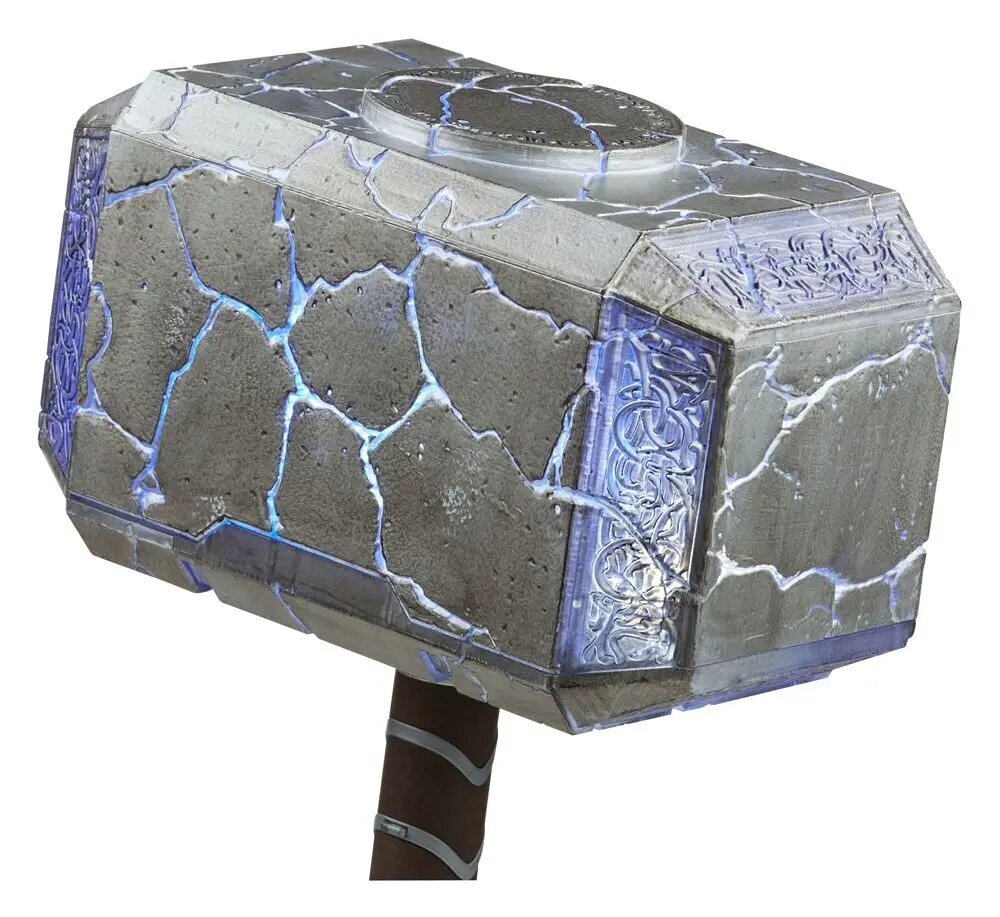 Thor Marvel Legends 1/1 Thor Mjolnir Premium Electronic Roleplay Hammer цена и информация | Fännitooted mänguritele | hansapost.ee