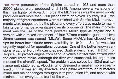 Tamiya - Super Marine Spitfire Mk.Vb/Mk.Vb TROP, 1/72, 60756 hind ja info | Klotsid ja konstruktorid | hansapost.ee