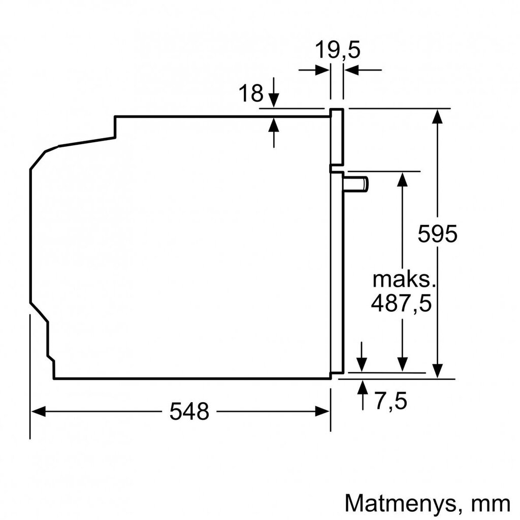 Bosch HBG7742B1S цена и информация | Ahjud | hansapost.ee