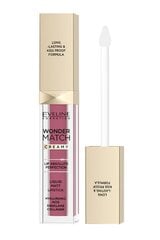 Vedel huulepulk Eveline Cosmetics Wonder Match Matt 6.8ml, 03 mauve цена и информация | Помады, бальзамы, блеск для губ | hansapost.ee