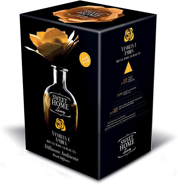 Kodulõhn Sweet Home Luxury Vanilla & Amber, 250 ml цена и информация | Lõhnapulgad ja kodulõhnastajad | hansapost.ee