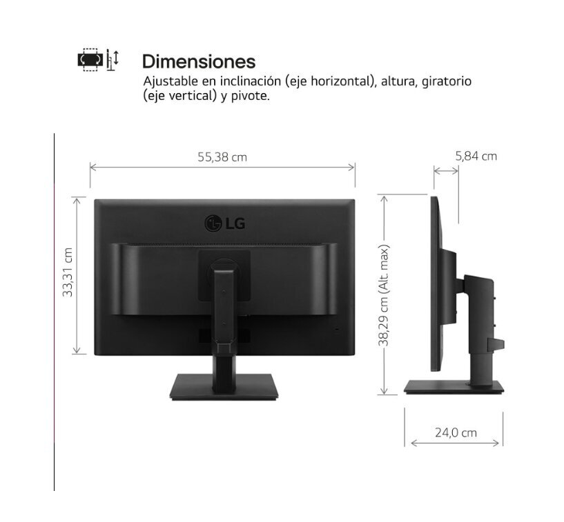 LG 24BK55YP hind ja info | Monitorid | hansapost.ee