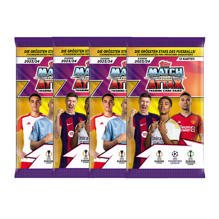 Topps jalkakaardid Match Attax 2023/24 - Mega Multipack hind ja info | Hobikaardid | hansapost.ee