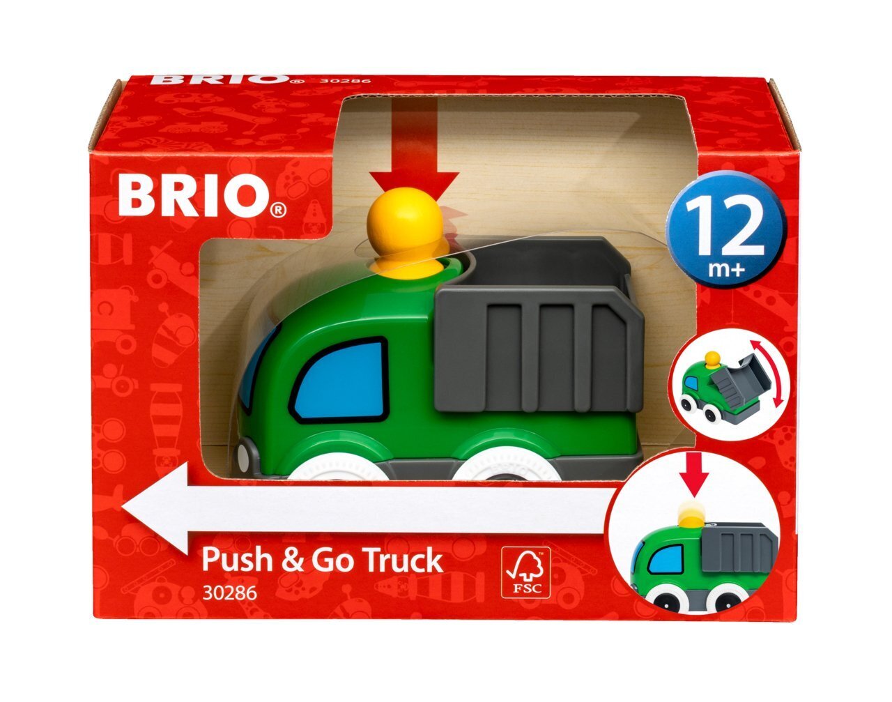 Push & Go Veoauto, Brio hind ja info | Beebide mänguasjad | hansapost.ee