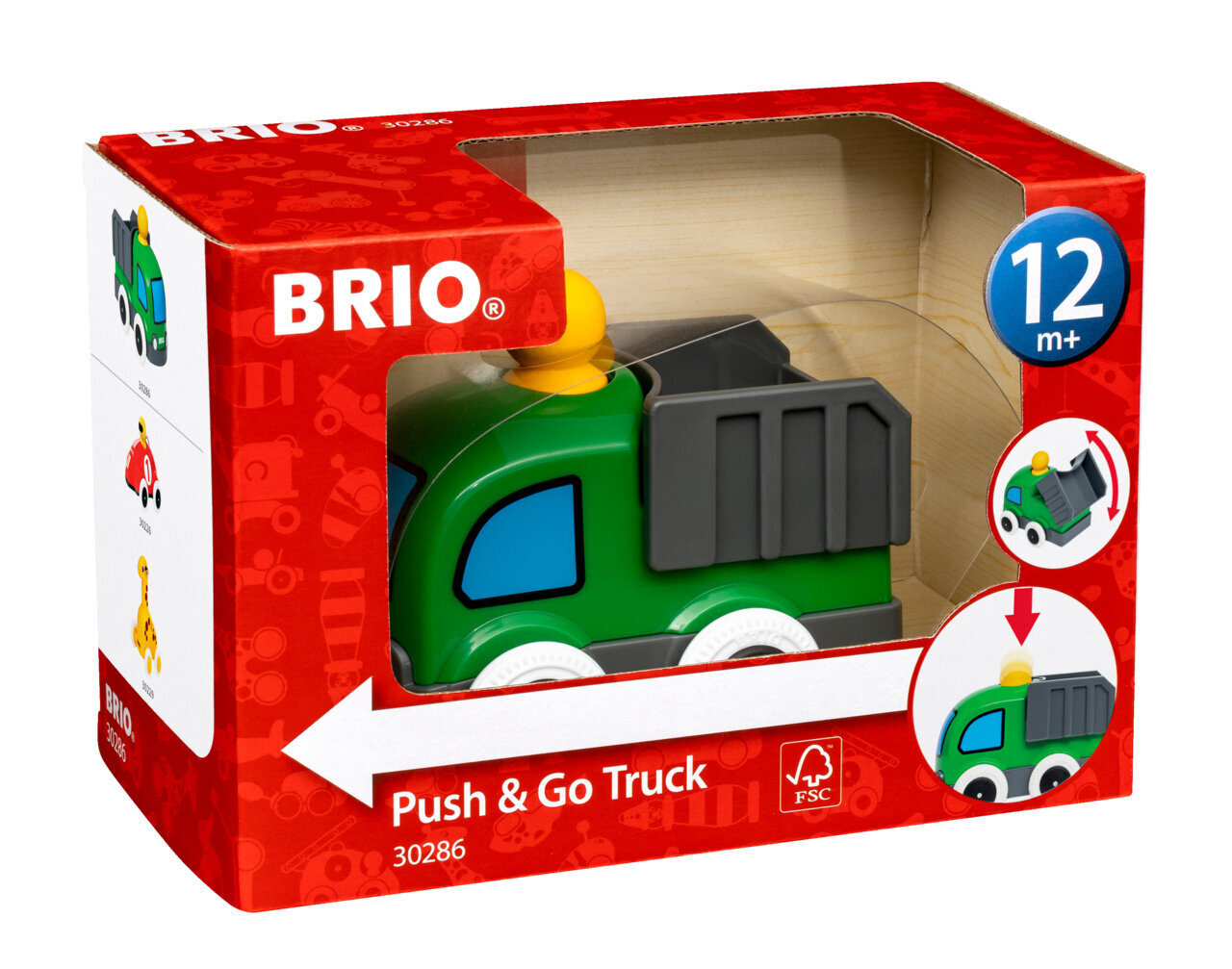 Push & Go Veoauto, Brio hind ja info | Beebide mänguasjad | hansapost.ee