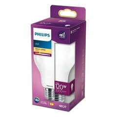 Светодиодная лампочка Philips E27 13 W 2000 Lm (2700 K) (7 x 12 cm) цена и информация | Лампочки | hansapost.ee