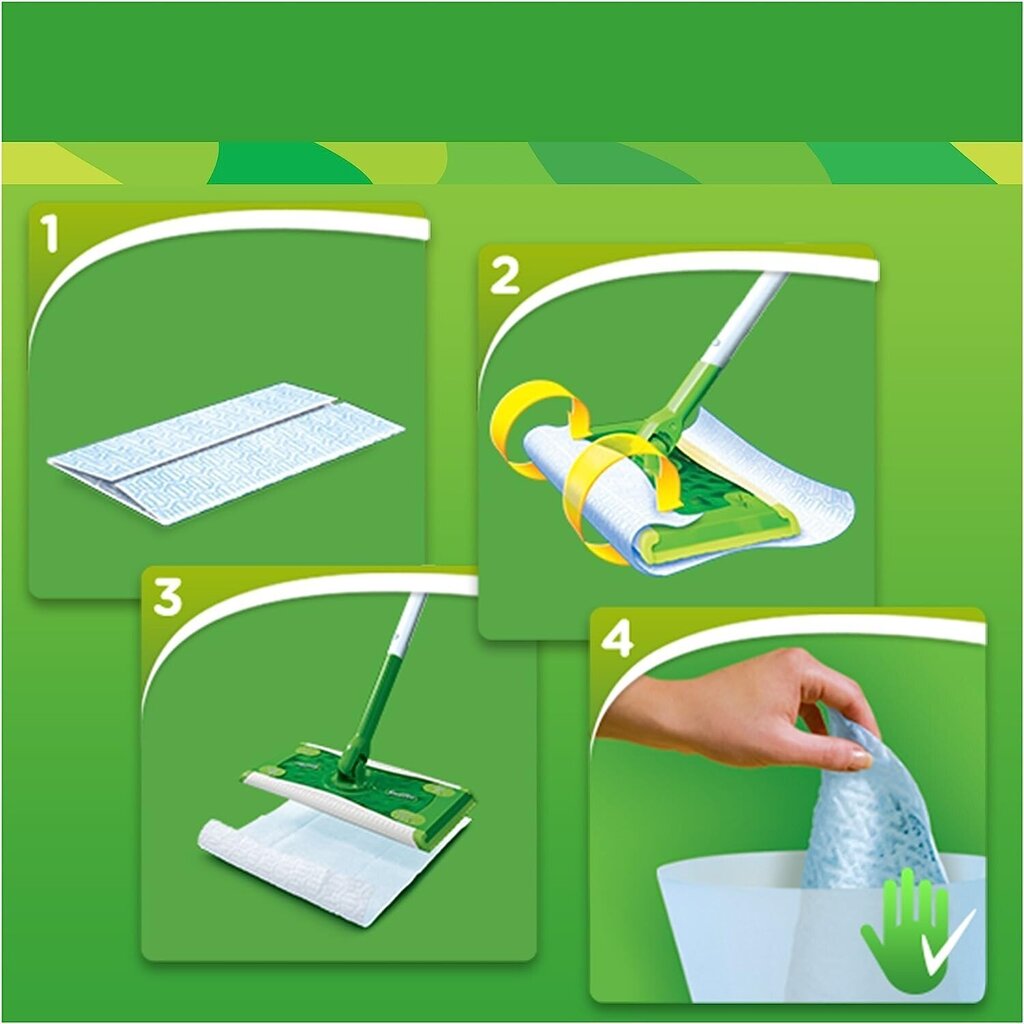 Swiffer Mopi lapid puidu ja parketi puhastamiseks, 18 tk hind ja info | Puhastustarvikud | hansapost.ee