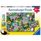 Ravensburger pusle 2x24 tk, Koaalad ja laiskloomad цена и информация | Pusled lastele ja täiskasvanutele | hansapost.ee