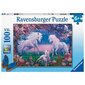 Ravensburger pusle 100 tk Ükssarvikud цена и информация | Pusled lastele ja täiskasvanutele | hansapost.ee