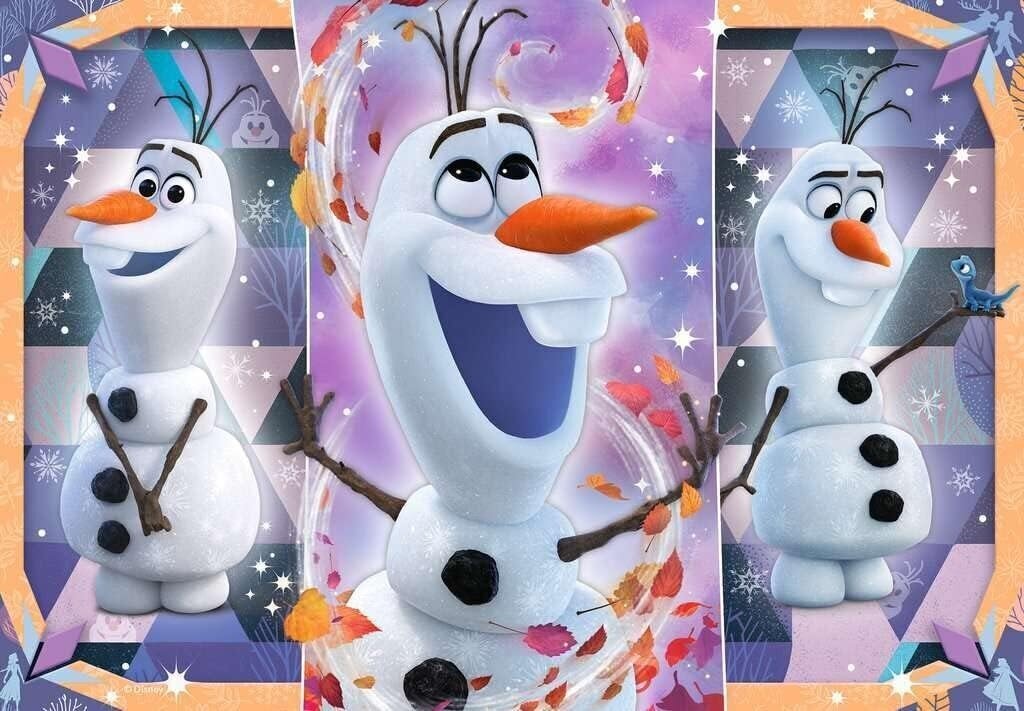 Pusle Ravensburger Disney Frozen 2, 2x12 tk hind ja info | Pusled lastele ja täiskasvanutele | hansapost.ee