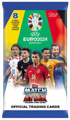 Jalgpallikaardikomplekt Topps Match Attax UEFA Euro 2024, 8 tk hind ja info | Topps Kingitused ja peotarbed | hansapost.ee