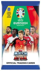 Jalgpallikaardikomplekt Topps Match Attax UEFA Euro 2024, 8 tk hind ja info | Topps Kingitused ja peotarbed | hansapost.ee