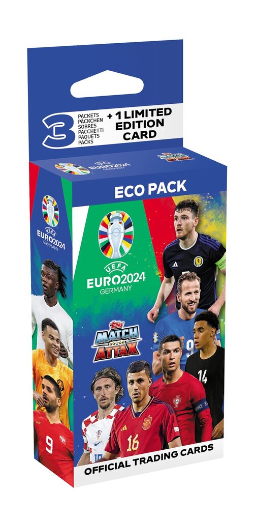 Kaardid Eco Pack Topps Match Attax Euro Germany 2024 цена и информация | Hobikaardid | hansapost.ee