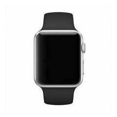 Mercury pasek Silicon Apple Watch 38|40| 41 mm czarny|black цена и информация | Аксессуары для смарт-часов и браслетов | hansapost.ee