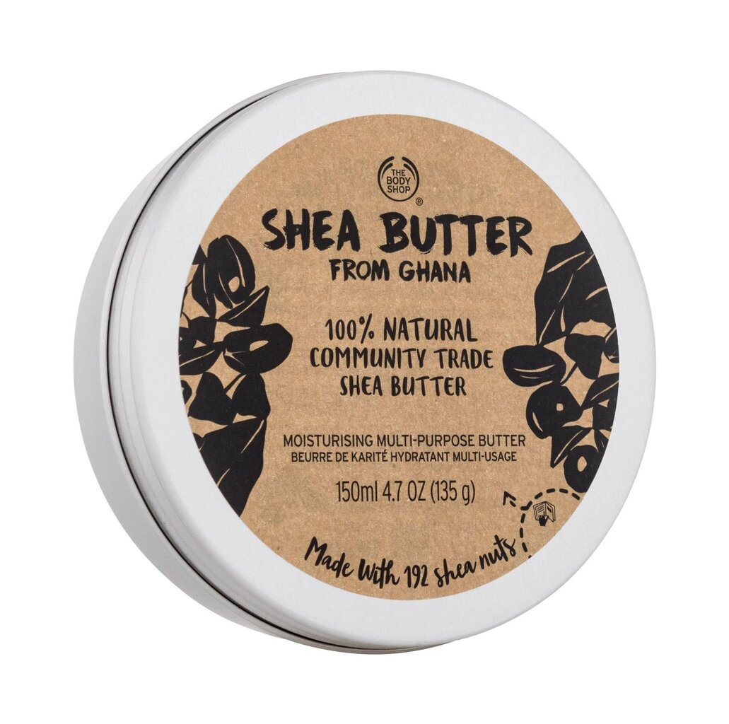 Keha- ja juuksevõi The Body Shop Shea Butter, 150 ml цена и информация | Kehakreemid, kehaõlid ja losjoonid | hansapost.ee