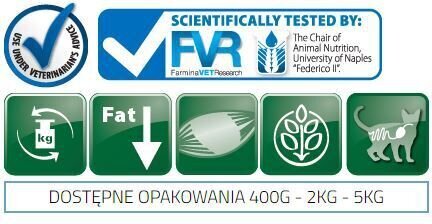 Farmina Pet Foods Vet Life Obesity koos kanaga, 400 g hind ja info | Kassi kuivtoit ja kassikrõbinad | hansapost.ee