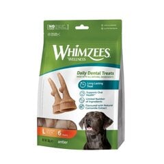 Whimzees Wege L для собак средних пород, 6 штук цена и информация | Whimzees Товары для животных | hansapost.ee