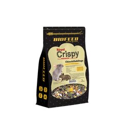 Toit tšintšiljadele ja deegudele Biofeed Royal Crispy, 2 kg price and information | Food for small animals | hansapost.ee