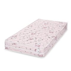 Laste madrats Lorelli Relax Ballerina Bear, 70x140 cm, roosa price and information | Madratsid | hansapost.ee