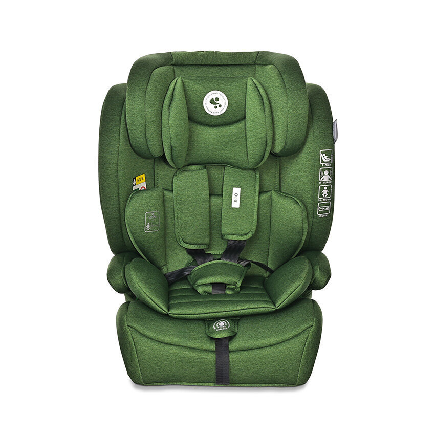 Autotool Lorelli Rio Isofix, 9-25 kg, roheline hind ja info | Turvatoolid ja turvahällid | hansapost.ee