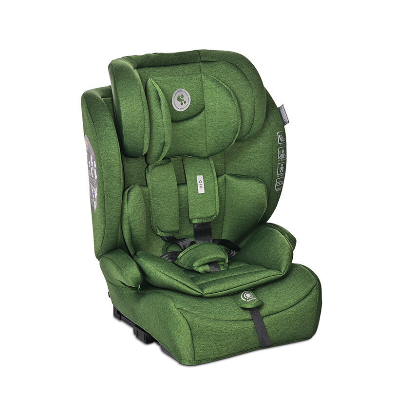 Autotool Lorelli Rio Isofix, 9-25 kg, roheline hind ja info | Turvatoolid ja turvahällid | hansapost.ee