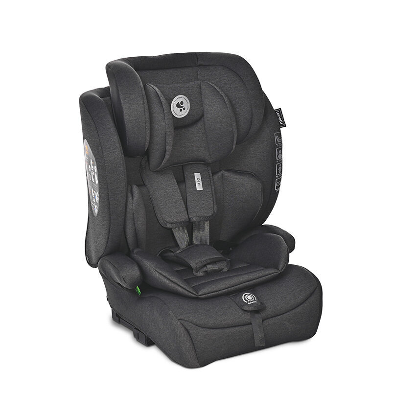 Autotool Lorelli Rio Isofix, 9-25 kg, must цена и информация | Turvatoolid ja turvahällid | hansapost.ee