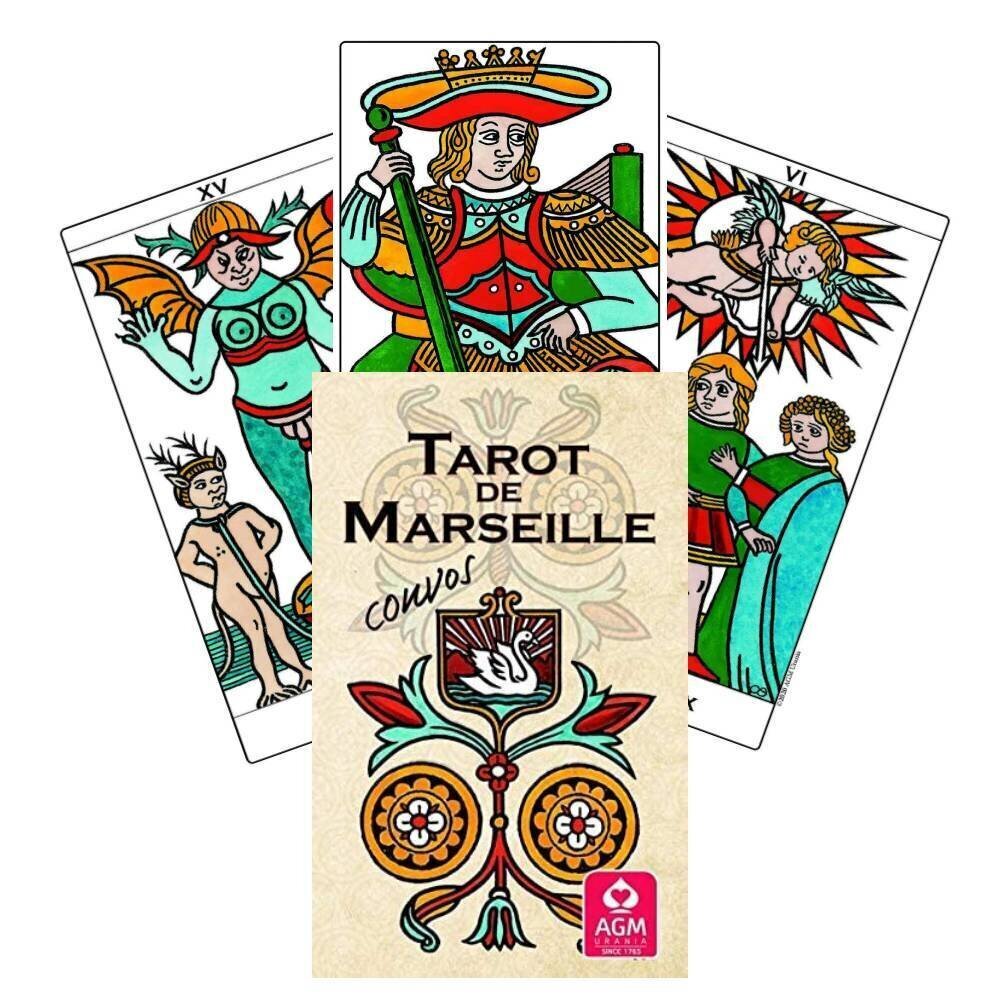 Taro kaardid Tarot De Marseille Convos French Edition цена и информация | Esoteerika | hansapost.ee